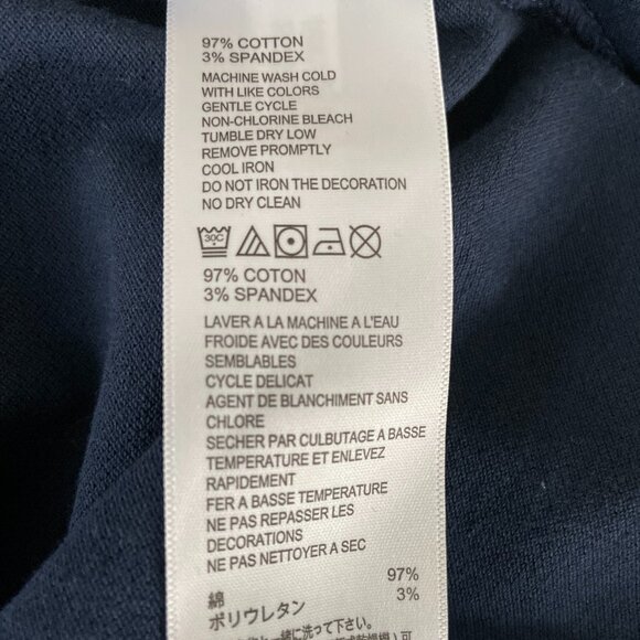 Tommy Bahama New Paradise SS 5 Button Cotton Polo Shirt Ocean Deep Blue S NWT - Picture 10 of 12